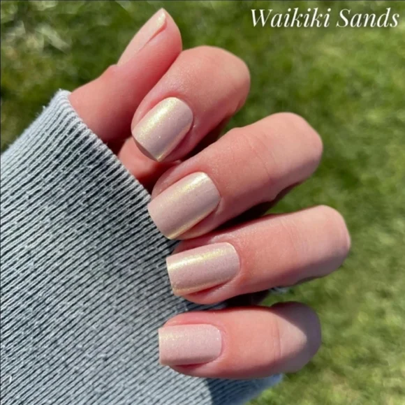 Color Street Neutral Nail Polish Strips-Retired Waikiki Sands - Picture 3 of 4